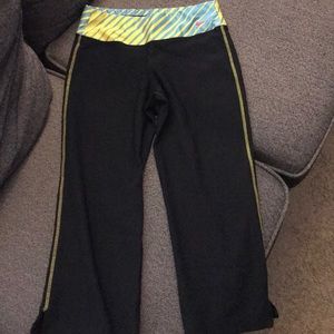 Nike Black Workout Capris